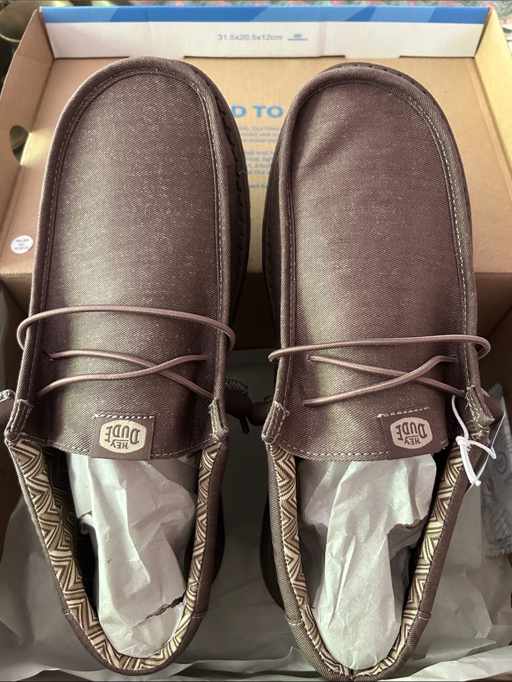 New in Box: Hey Dude Wally Stretch Canvas Loafer